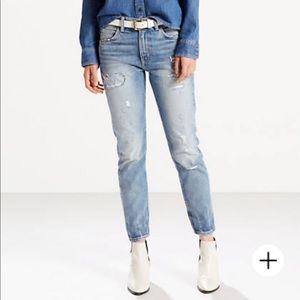 Levi 505 C (cropped) jeans